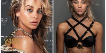 Жасмин Сандерс на корицата на “Maxim”