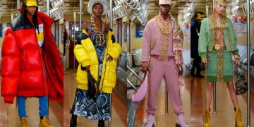 Джеръми Скот представи новата колекция на Moschino в метрото