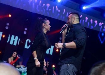 Мария посрещна новата година с Константин