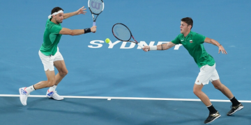 Алекс Лазаров избухна в тандем с Григор Димитров и подчини Великобритания