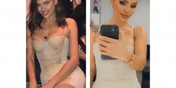 Мария и Ирина Шейк блестят в Burberry