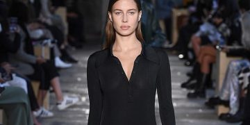 Новата на Брад Пит дефилира за Hugo Boss