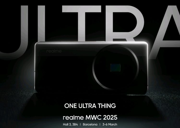realme ще представи на MWC 2025 телефон с камера с изключително голям сензор